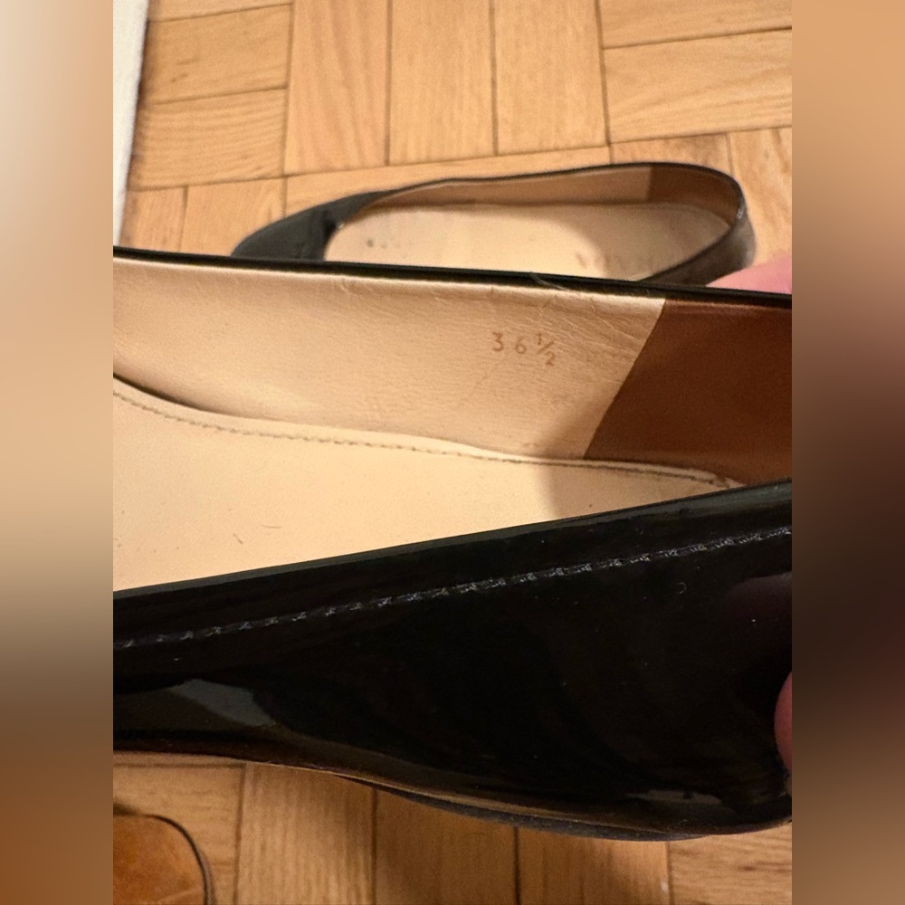Preloved Patent Leather Prada Flats - Picture 4 of 6